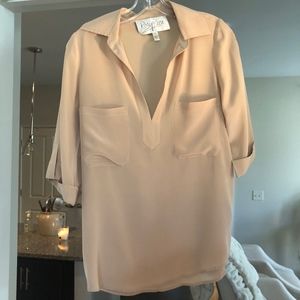 RORY BECA tan blouse